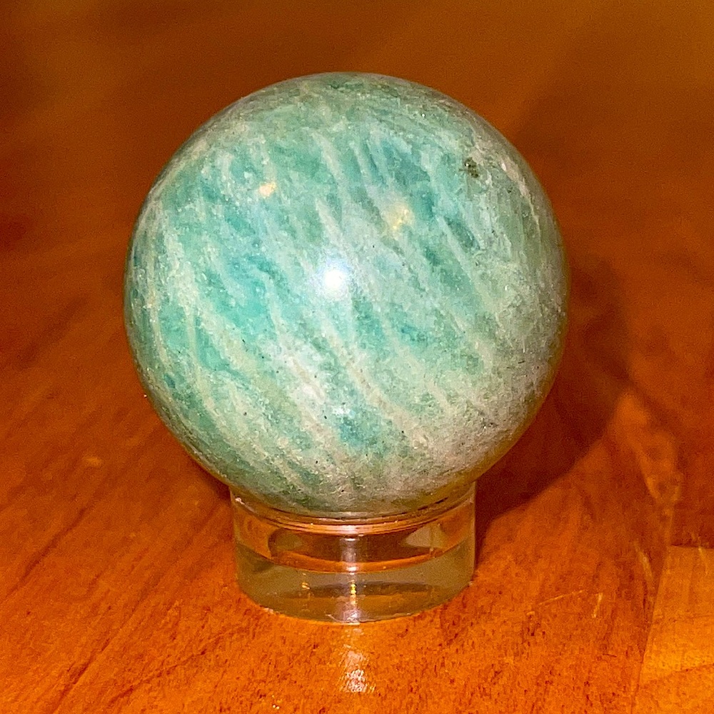 🍒BOGO🍒 1 LEFT! Amazonite Spheres 🩵 READ DESCRIPTION FOR DEAL!! - Picture 8 of 16